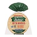 Joseph's Simply Baked Classic White Pita, 1-Pack | GMO Free, Vegan | Fresh Baked (4 Pitas per Pack, 11oz.)