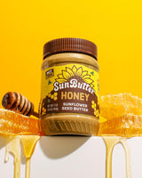 SunButter Honey Sunflower Seed Butter, 16 oz Nut-Free Spread with 5g Plant-Based Protein, Roasted Rich & Savory Flavor, Smooth Texture | Vegan
