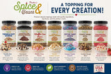 Chocolate Cookie Crunch Crumbles | Ice Cream & Dessert Topping, Baking Mix-In, Cake Decoration, Chocolate Sandwich Cookie Pieces, Ready-to-Use Easy