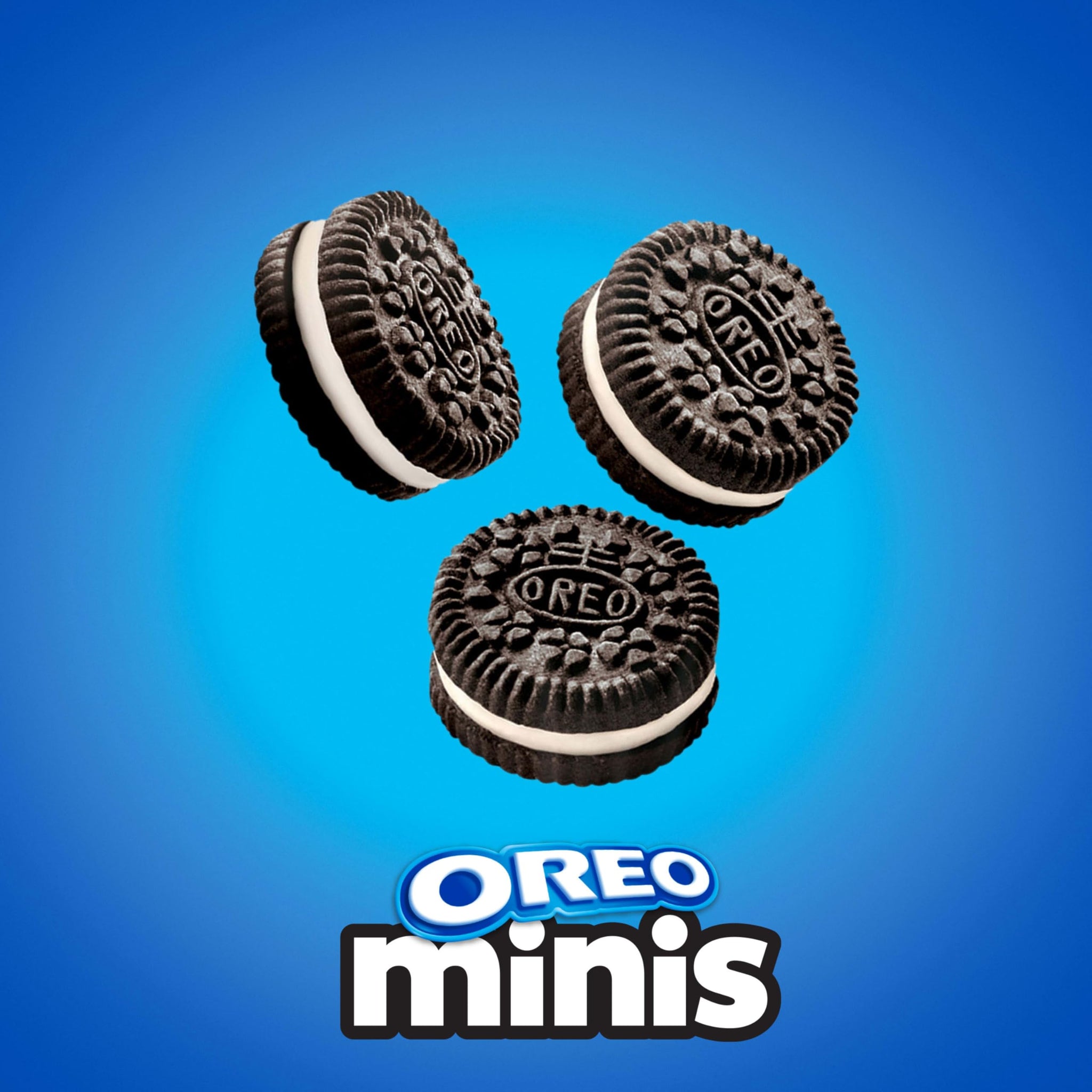OREO Minis Chocolate Sandwich Cookies, 12-3.5 oz Snack Cups