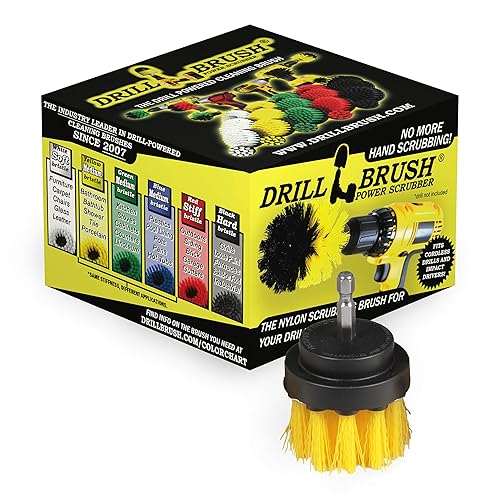 Household Power Scrubber Cordless Drill Battery Operated Bathroom and Tile Scrub Brush