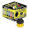 Household Power Scrubber Cordless Drill Battery Operated Bathroom and Tile Scrub Brush