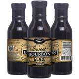 Newport Jerky Company Sweet Bourbon Glaze & Dipping Sauce (Fat Free & All Natural) - Bourbon Infused Sauce | Bourbon Sauce for Glazes, Marinades
