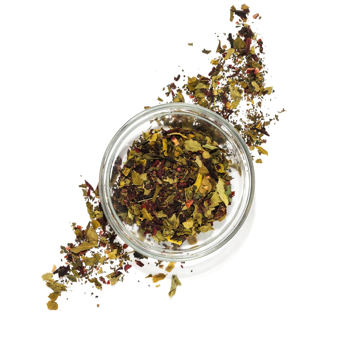 Glow Herbal Tea by Mindful Moon - Vitality & Wellness Blend with Hibiscus, Moringa & Rosehip - Caffeine-Free, Loose Leaf (Large)