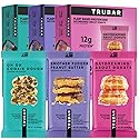 TRUBAR Vegan Protein Bars, 15 Count Variety Pack, Oh Oh Cookie Dough, Daydreaming About Donuts & Smother Fudger Peanut Butter, Gluten Free, Plant