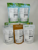 Food to Live Organic Keto Raw Seeds in a Gift Box - Pumpkin Seeds, Sesame Seeds, Sunflower Seeds, Chia Seeds, Golden Flax Seeds