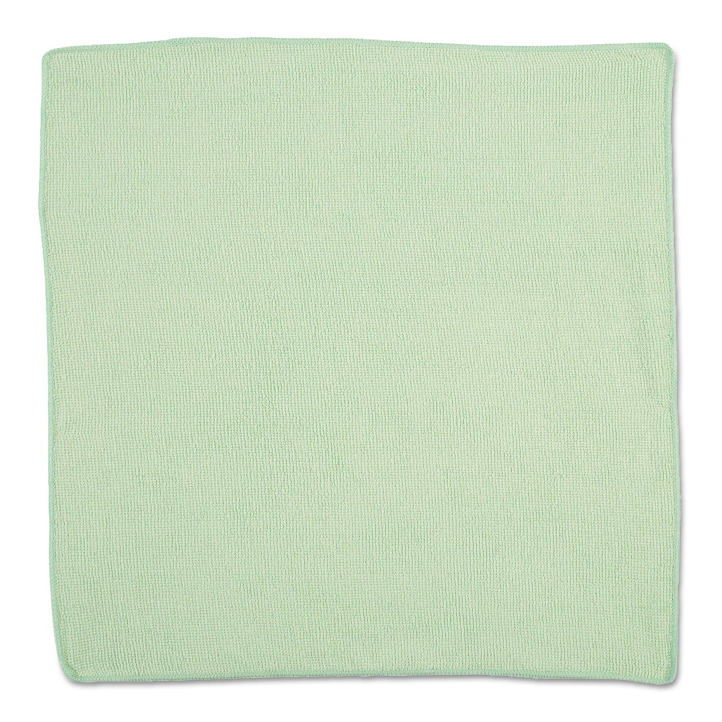 Rubbermaid Commercial Products HYGEN r-40 Recycled Microfiber Cloths, 16"" X 16"" Green, 24-Pack, Durable, Lint-Free, Wet-Dry Cleaning for Home