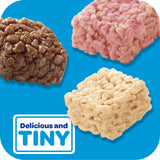 Rice Krispies Treats Mini Marshmallow Snack Bars, Kids Snacks, Variety Pack, 24.8oz Box (64 Bars)