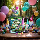 SNACKIFYME Gift Box Enchanted Forest Shapes Sour Candy 4-Pack (26 oz Total) - Assorted Fruit Flavors, Chewy Gummy Treats, Bulk