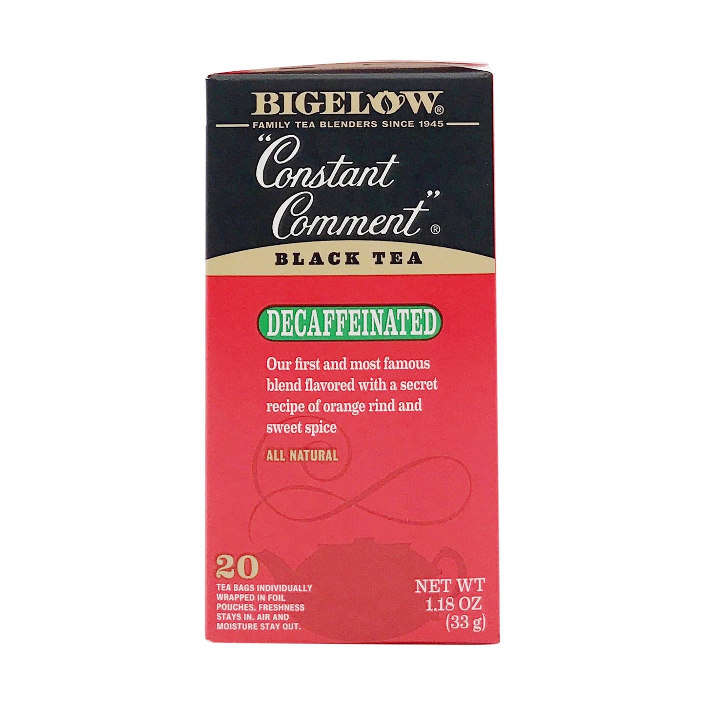 Bigelow, Constant Comment Tea (Decaffeinated), 20 Count