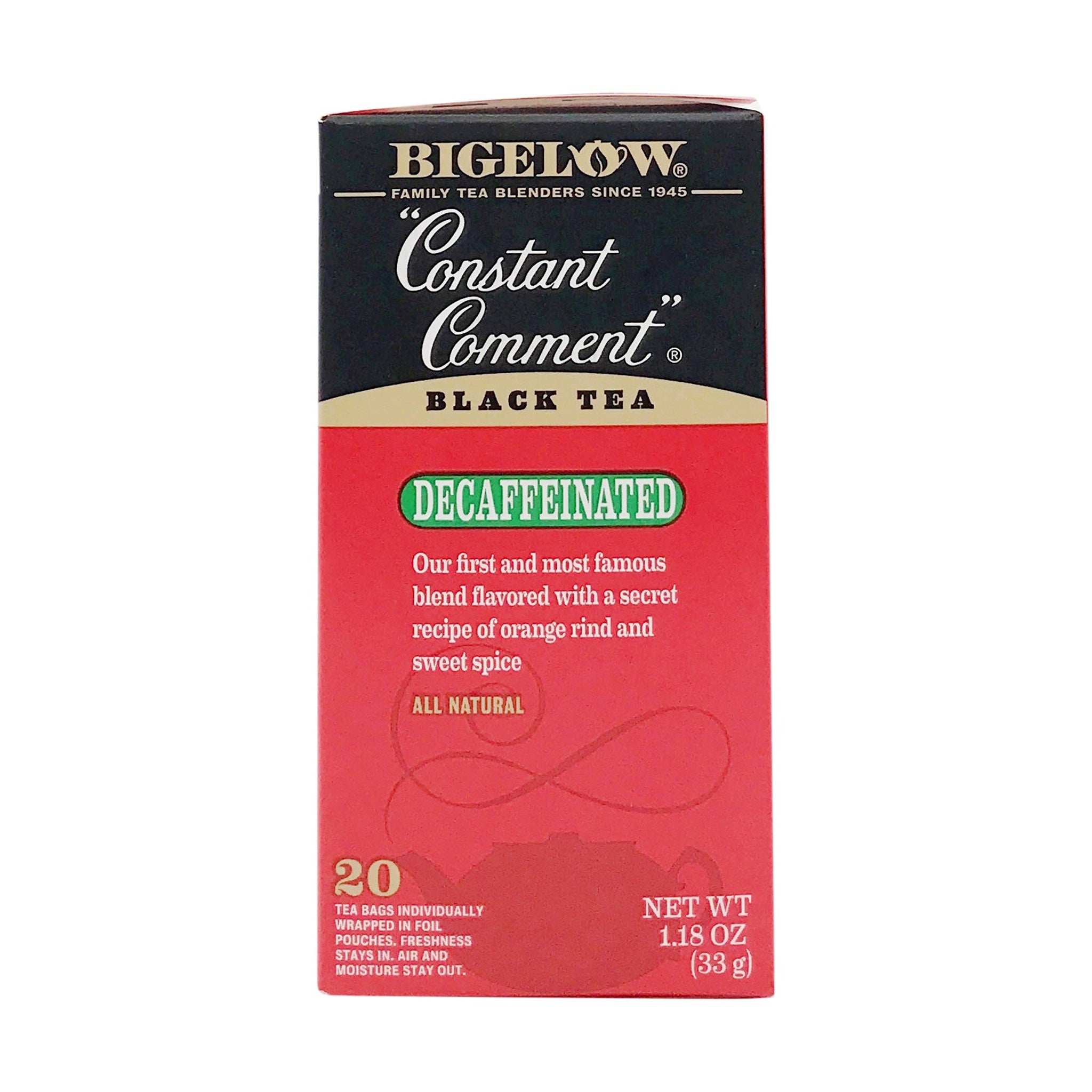 Bigelow, Constant Comment Tea (Decaffeinated), 20 Count