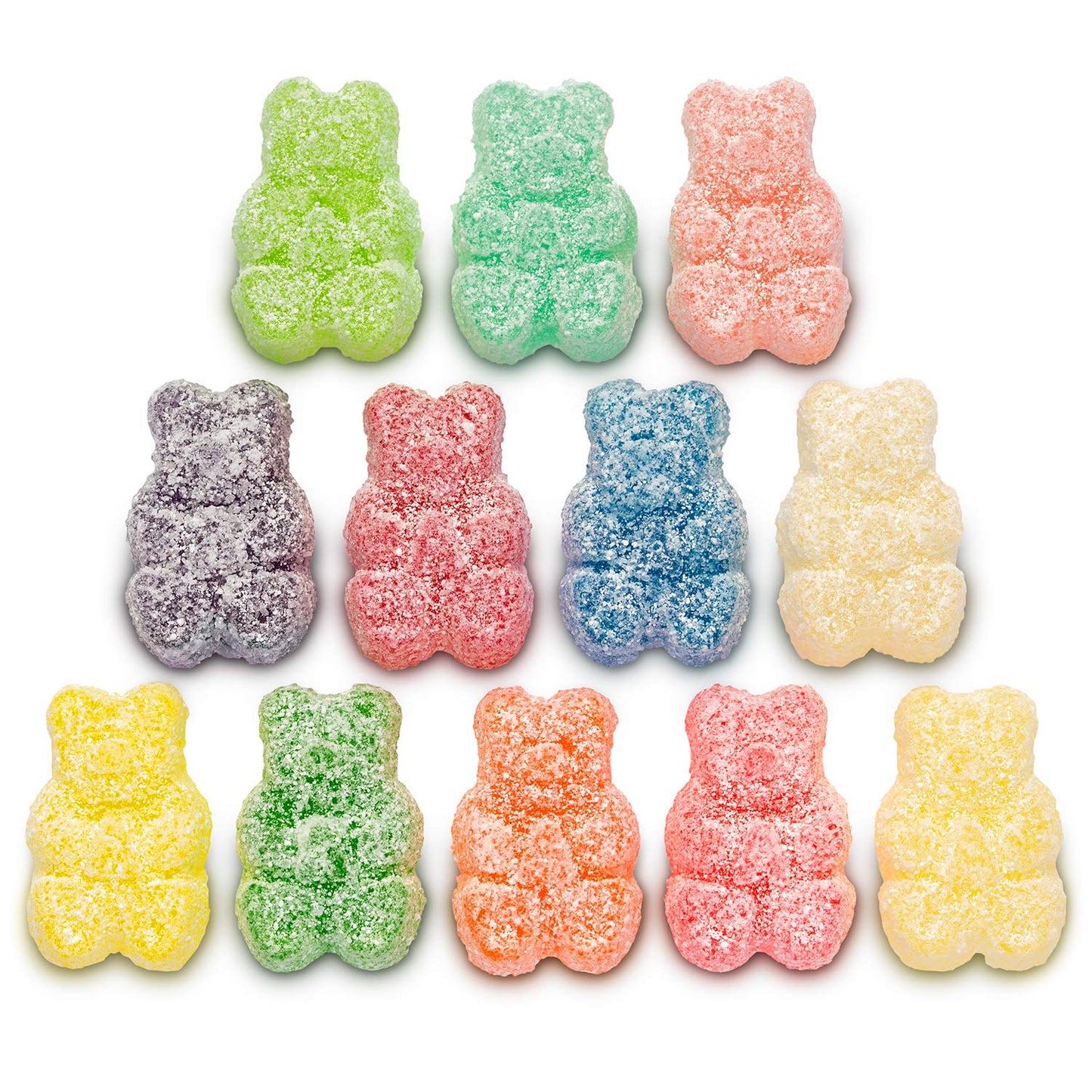 Albanese World's Best Sour 12 Flavor Gummi Bears | 8oz Bag of Candy | 12 Unique Super Sour Flavors, Gluten Free, Fat Free, Soft and Chewy Gummy Bears