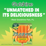 Outshine, Tangerine Fruit Bars, 6 Count (Frozen), Ice-cream