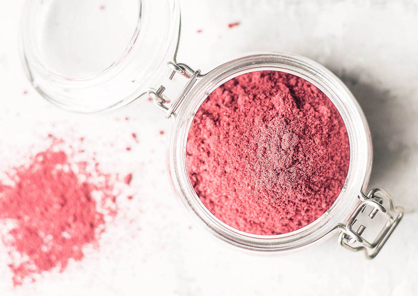 Food to Live Organic Freeze-Dried Strawberry Powder, 20 Pounds - Non-GMO, 100% Pure, No Additives, Vegan, Bulk. Easy to Mix. Rich in Vitamin C