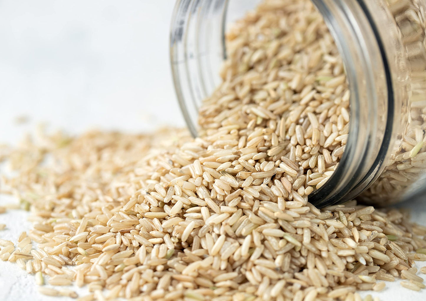 Food to Live Jasmine Brown Rice, 1 Pound - Whole-Grain and Long-Grain Thai Rice, Vegan, Kosher, Bulk. Higher in Fiber than White Jasmine Rice. Great as Side Dish