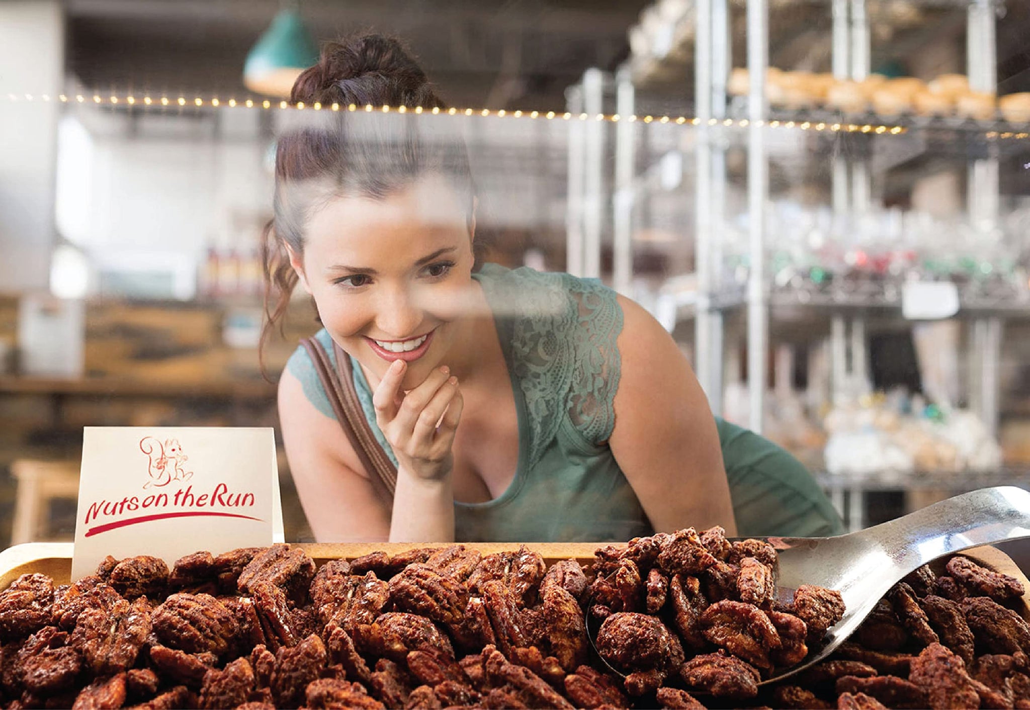 Nuts on the Run Cinnamon Pecans - 4oz (PACK OF 3 BAGS), Roasted Cinnamon Pecan Pralines