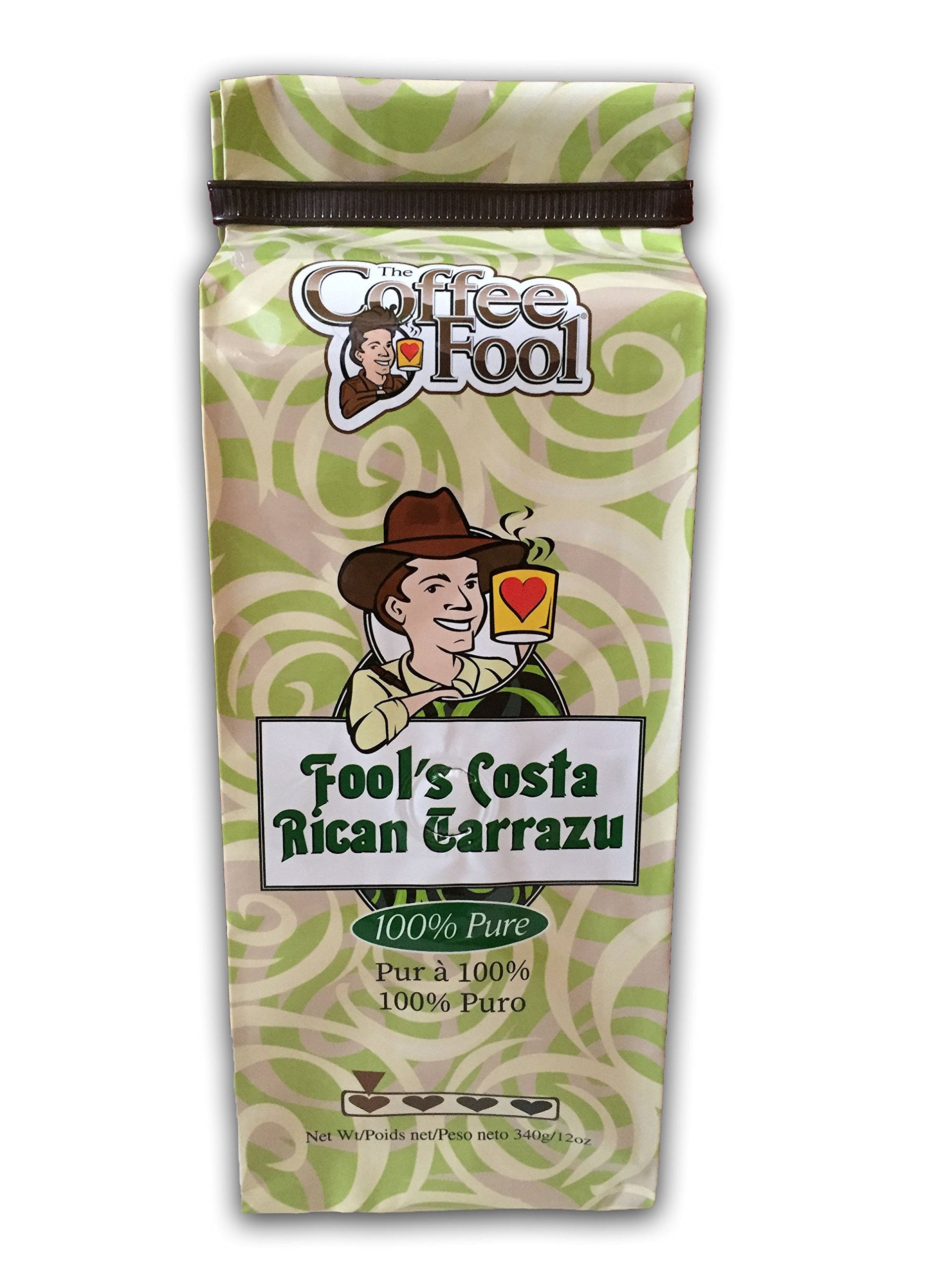 Coffee Fool's Costa Rican Tarrazu (Whole Bean)