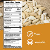 ROASTED PUMPKIN SEEDS to Eat in Shell by Premium Orchards MIXED NUTS - Salted with Sea Salt - Non-GMO Vegan Fresh Healthy Snacks/ - Great source