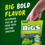 BIGS Sunflower Seeds, Vlasic Dill Pickle Flavor, 5.35 oz. (Pack of 12)