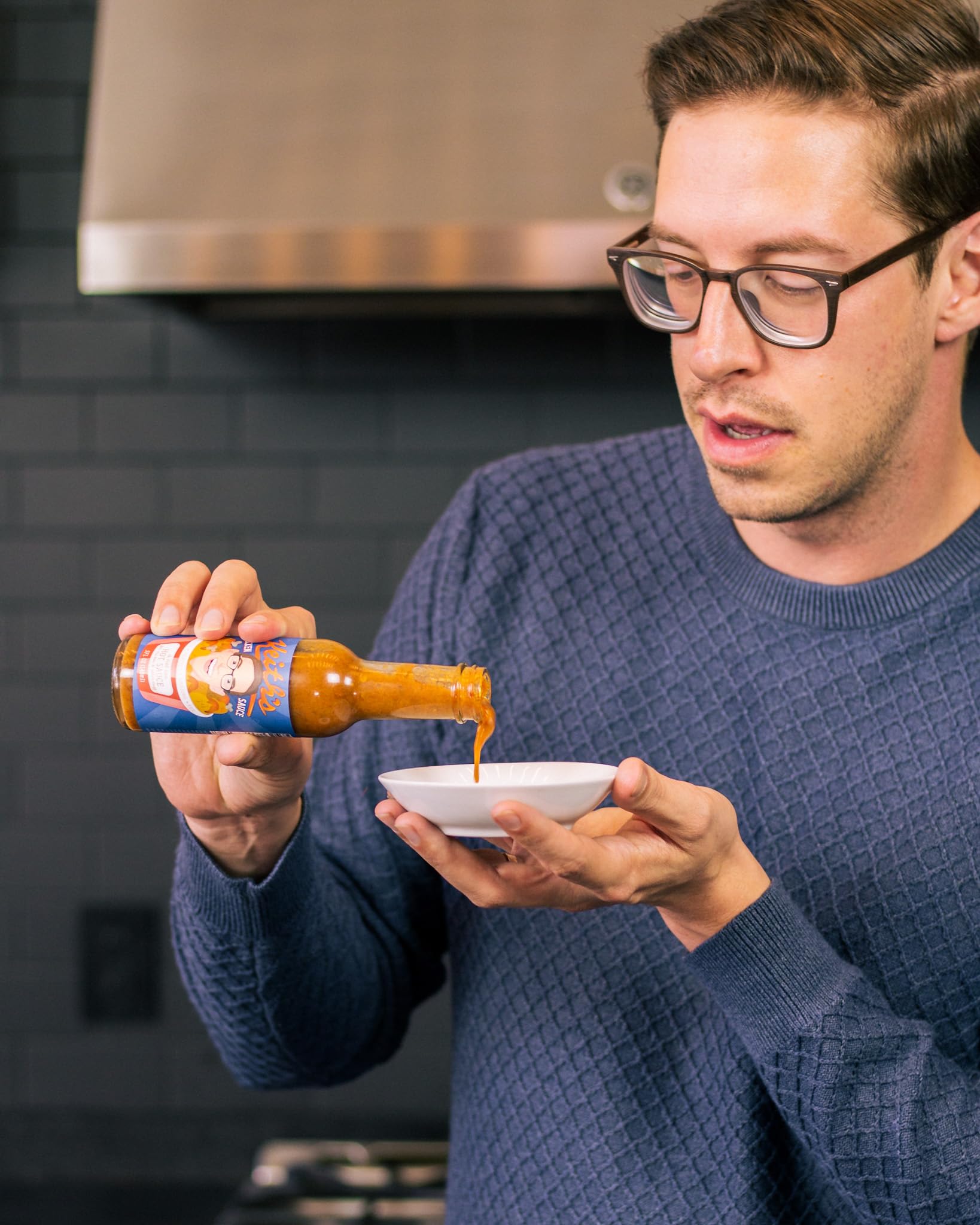 Keith's Chicken Sauce by Heatonist, Hot Sauce Made with Natural Ingredients: Serrano Peppers, Ranch & Vermont Maple Syrup, 5 fl oz Bottle (1-Pack)