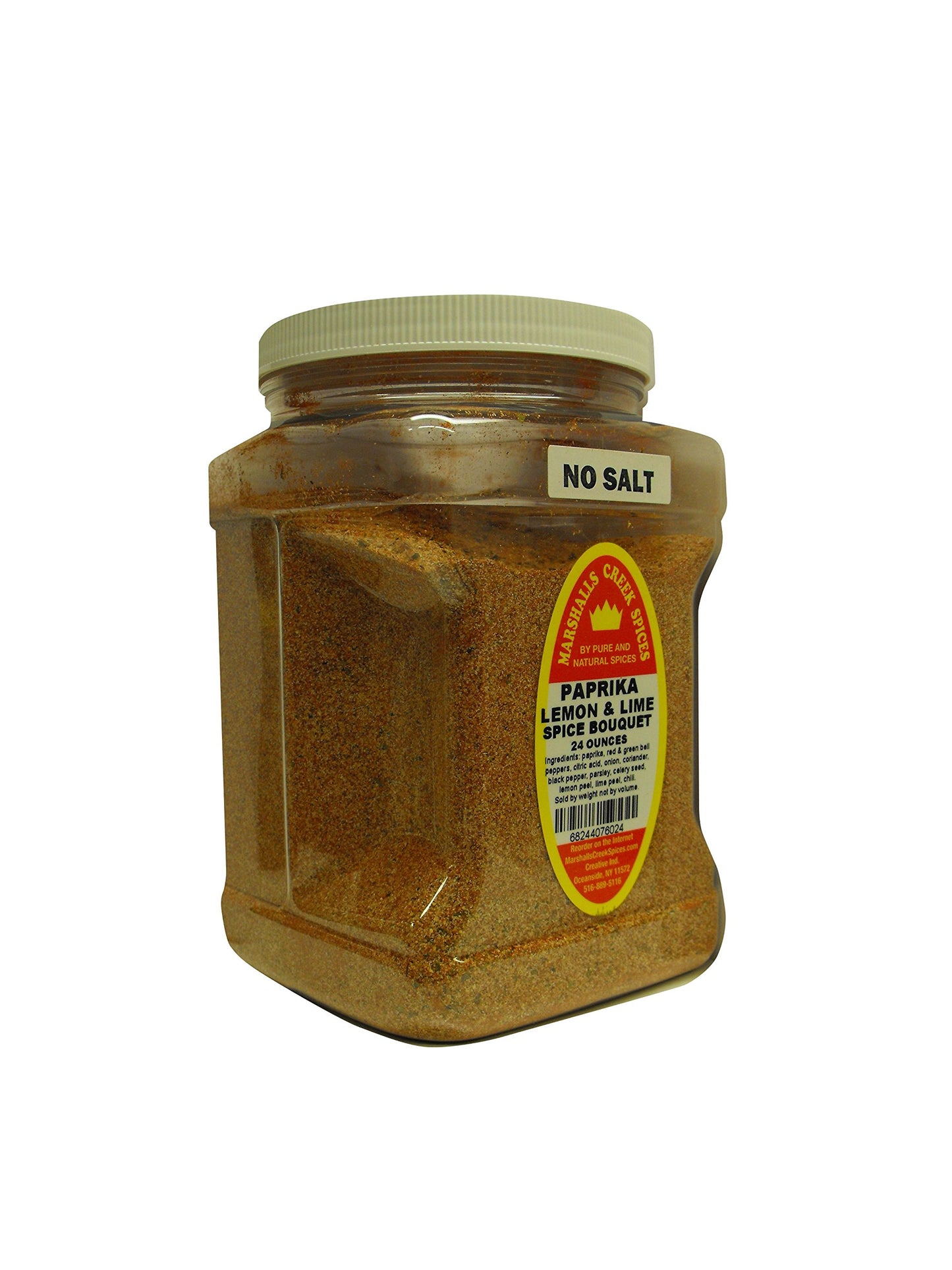 Family Size Marshalls Creek Spices Paprika Lemon & Lime Spice Bouquet No Salt Seasoning, 24 Ounce …