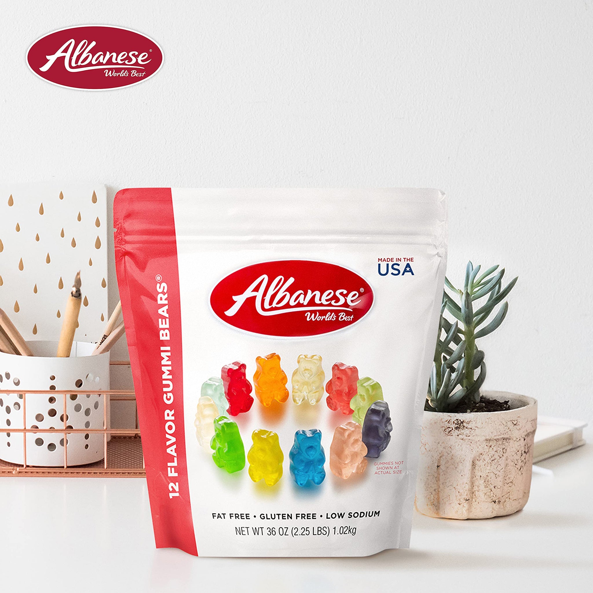 Albanese Bears Multi-Flavored Gummi Bears 36 oz.