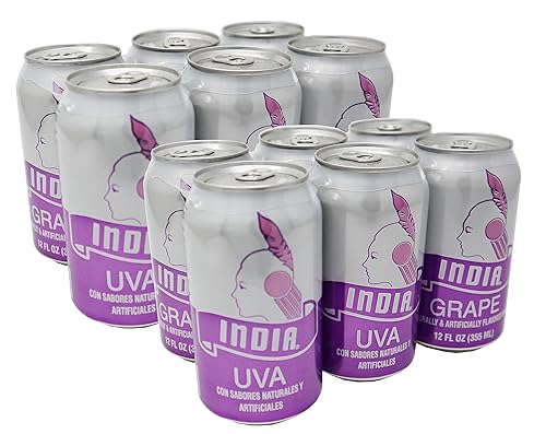 India Grape Soda - Puerto Rico's Original Grape Soda 12 Pack