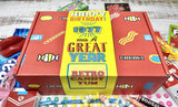 RETRO CANDY YUM ~ 1977 49th Birthday Gift Box Nostalgic Candy Mix from Childhood for 49 Year Old Man or Woman Born 1977 Jr