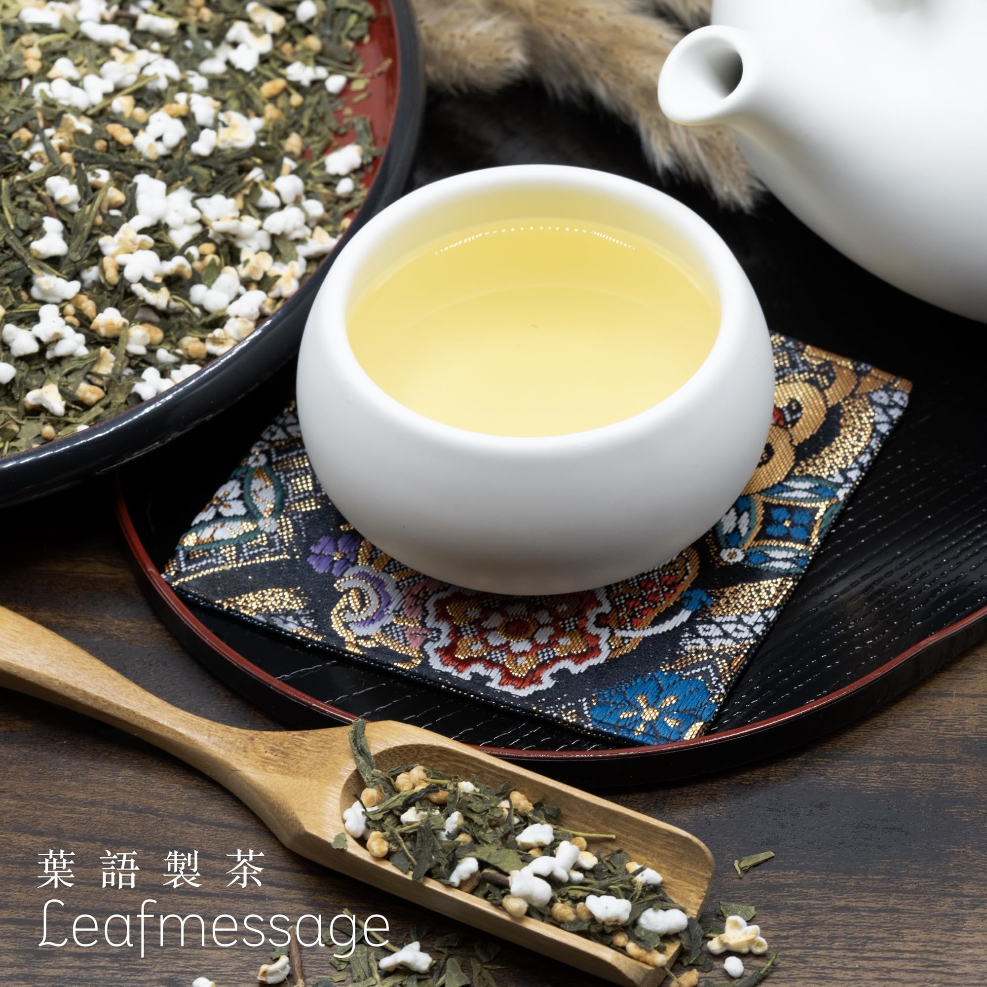 Leafmessage Natural Artisan Tea - Golden Genmaicha ???? ?????? (100g/3.5oz)
