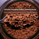 Civilized Coffee Instant Colombian Coffee Granules - Classic Roast, Non-GMO, 4.5 oz Jars (Pack of 3) (150 Servings)