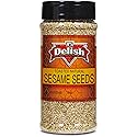 Natural Toasted Whole Sesame Seeds by It's Delish - 9 Oz. Medium Jar - Natural Gluten-Free Fresh Oven Roasted White Sesame - Restaurant Bulk Size