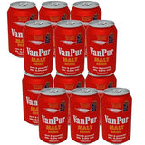 Van Pur Malt Drink, Pure Malta (0.0% Alchol) 11.2 oz 12 Pack