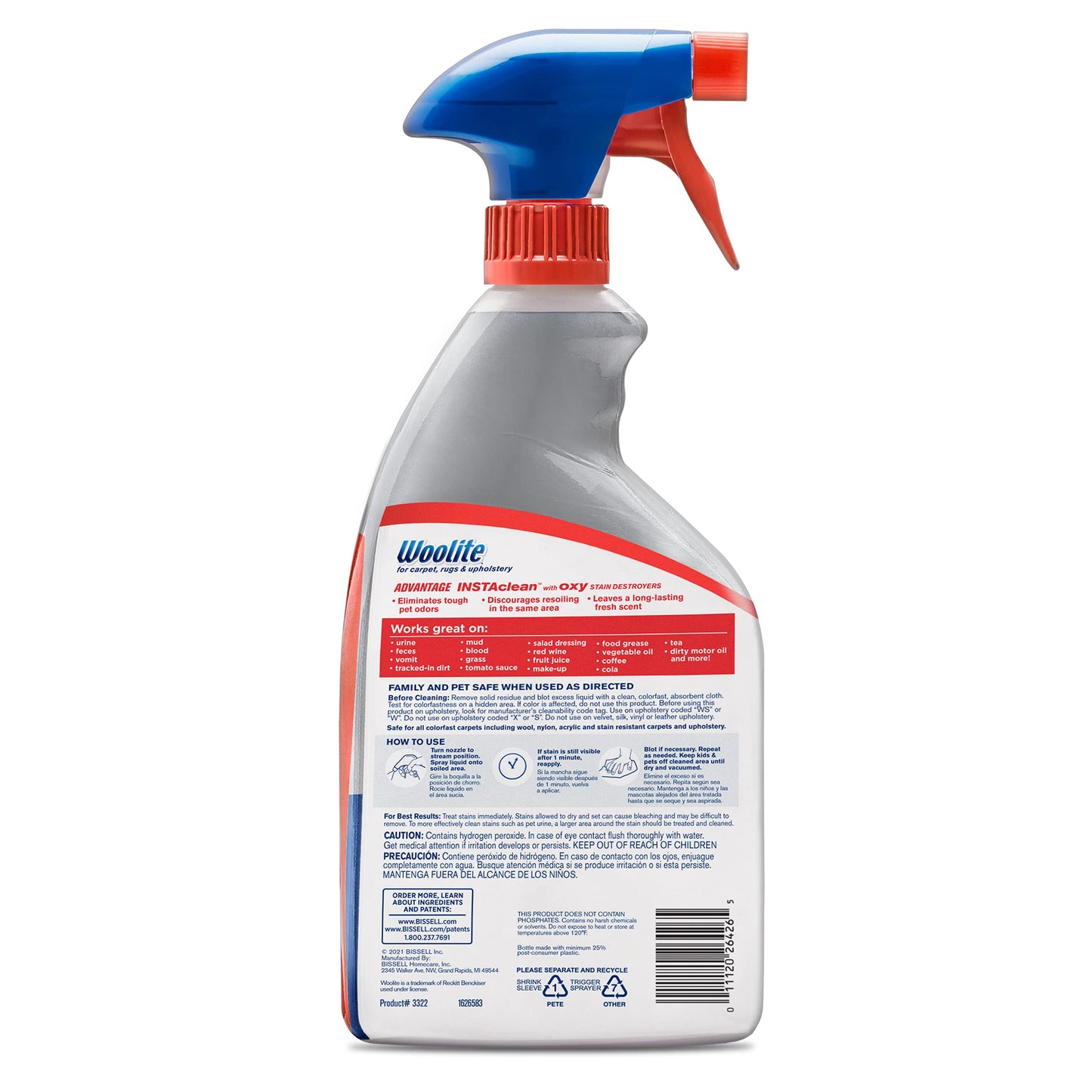 Woolite® Advantage INSTAclean™ Pet Stain Remover - 2 Pack, 3322