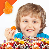 Bonelle Italian Fruit Jelly Candy - 1 Pound Bulk Bag (Approx 60 Pieces), Italian Candy, Jelly Candies Gluten Free & Vegan Individually Wrapped Treats
