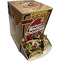Rocket Chocolate Milk Chocolate English Toffee Latte Flavored Caffeinated Chocolate Truffles, 50 count, Mini