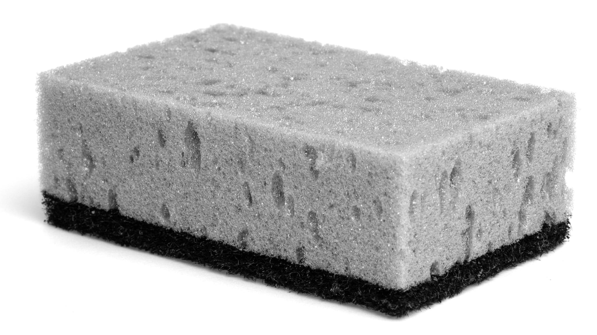Okleen Multi Use Scrub Sponges. Made in Europe (Grey, 18 Pack)