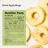 NUTS U.S. - Dried Apple Rings | No Added Sugar | No Artificial Color | Chewy Texture | NON-GMO | Juicy and Natural | Packed in a Resealable Bag (2