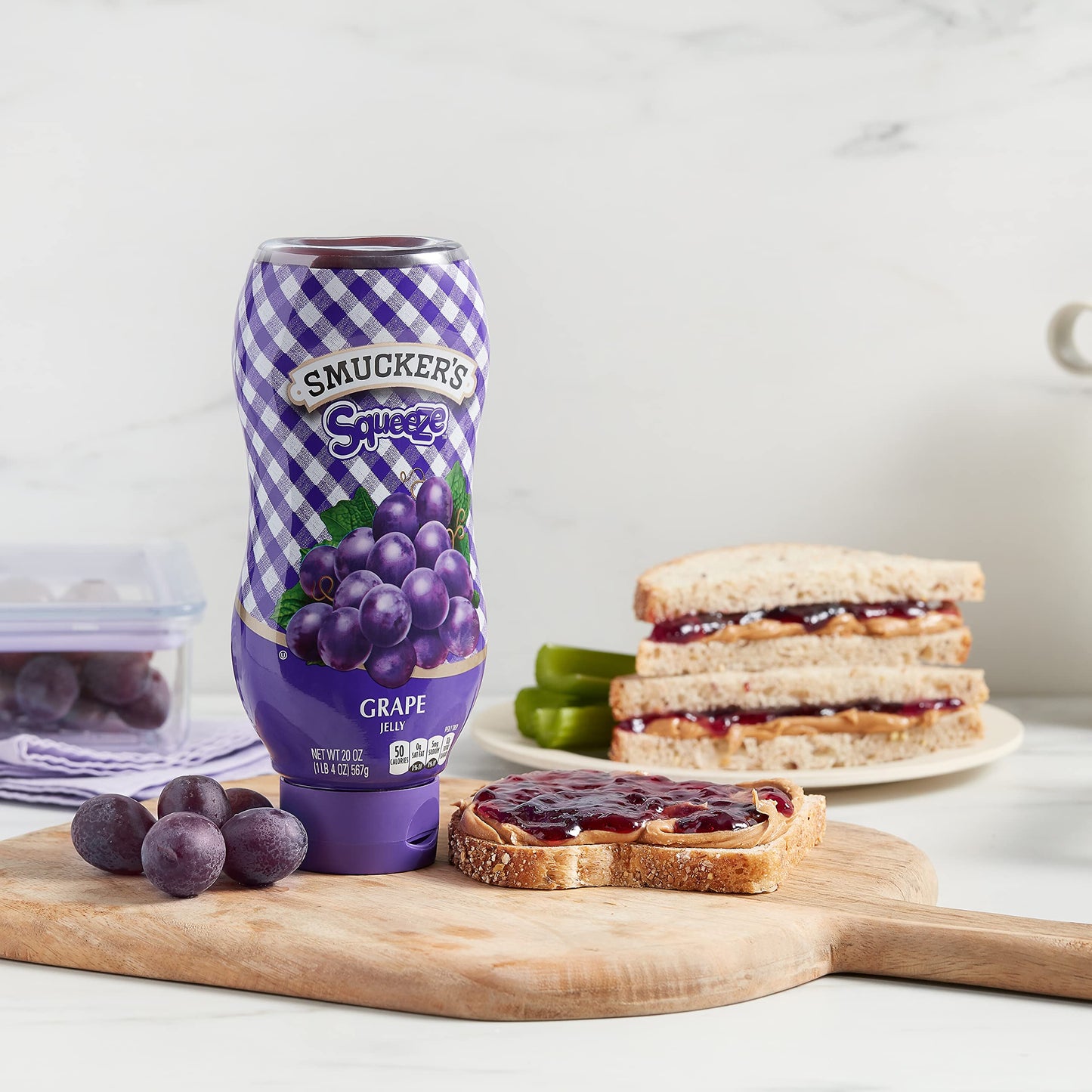 Smucker's Squeeze Grape Jelly, 20 Ounces