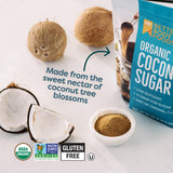 BetterBody Foods Organic Coconut Sugar, Gluten-Free, Non-GMO, Low Glycemic Sugar Substitute, 3.5 lbs, 56 ounces