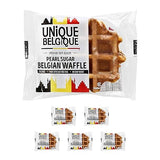 Authentic Imported Pearl Sugar Belgian Waffles (Traditional, [6x] 55g Waffles)