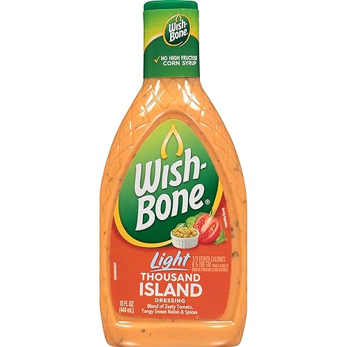 Wish-Bone Light Thousand Island Salad Dressing, 15 FL OZ