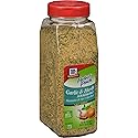 McCormick Perfect Pinch Garlic & Herb Seasoning, 19 oz - One 19 Ounce Container of Garlic Herb Seasoning to Add Zesty Flavor to Chicken, Pasta, Salads