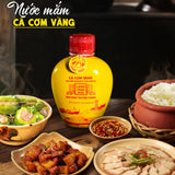 Làng Chài X?a Premium Vietnamese Golden Anchovy Fish Sauce - Authentic and Flavorful Marinades and Sauces for Grilling, Dipping, and Cooking (500ml)
