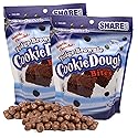Bulk Fudge Brownie Cookie Dough Bites, Milk Chocolate Covered Candy, Resealable Share Size Bag, 10.5 Ounces (Pack of 2)