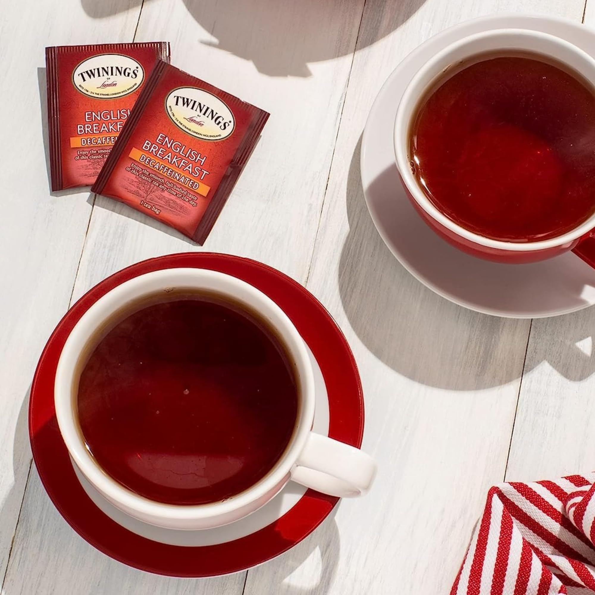 Twinings Herbal & Decaf Tea Variety Pack - Decaf Tea Sampler - Individually Wrapped Herbal Tea Bags, Green Decaf, Lady Grey Decaf, Earl Grey Decaf