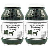 Amish Pie Filling - TWO 32 Oz Jars (Blueberry NSA)