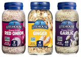 Litehouse Freeze Dried Herbs, Flavors of Asia (Garlic, Red Onion, Ginger) - Substitute for Fresh Herbs, Organic Spice, Asian Seaoning, Non-GMO