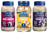Litehouse Freeze Dried Herbs, Flavors of Asia (Garlic, Red Onion, Ginger) - Substitute for Fresh Herbs, Organic Spice, Asian Seaoning, Non-GMO