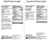 Food to Live - Organic Imported Raw Almonds, 25 Pounds Non-GMO, Whole, No Shell, Unpasteurized, Unsalted, Vegan, Kosher, Keto-Friendly.