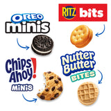 Nabisco Snacks Variety Pack, OREO Minis, Nutter Butter Bites, CHIPS AHOY! Minis Cookies, and RITZ Bits Cheese Sandwich Crackers, 20 Snack Packs